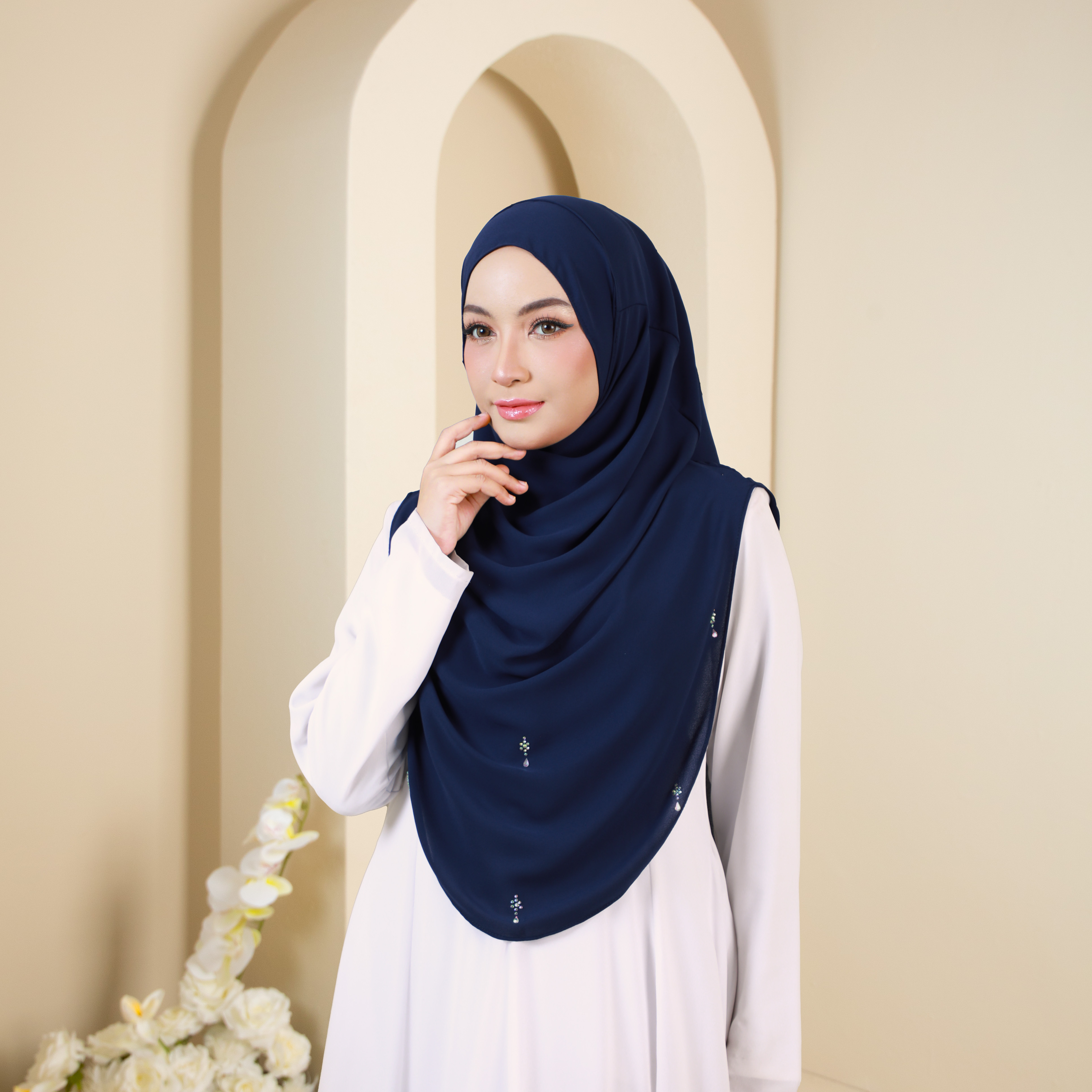 HUMAIRA PLAIN LUXE- HPL15 (NAVY BLUE)&w=300&zc=1